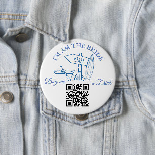 Last Sail Before the Veil Bachelorette Weekend 10 Cm Round Badge