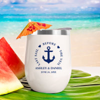 Last Sail Before The Veil Nautical Wedding