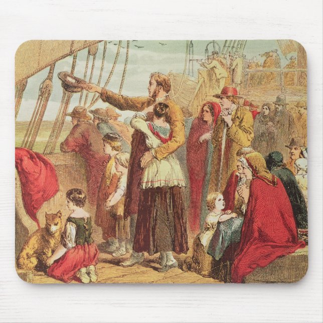 Last Sight of Old England Mouse Pad (Front)