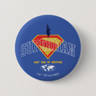 Last Son of Krypton Emblem 6 Cm Round Badge
