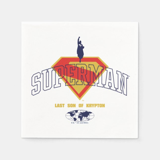 Last Son of Krypton Emblem Napkin (Front)