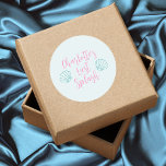 Last Splash Seashell Beach Bachelorette Party Classic Round Sticker<br><div class="desc">Last Splash Bachelorette Party Sticker. "Last Splash" bachelorette party collection is the perfect choice for brides-to-be looking to celebrate their final fling in style. This collection features a fun and festive pink and turquoise colour scheme, along with playful seashell accents that are sure to make a splash. Whether you're planning...</div>