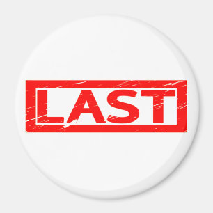 Last Stamp Magnet