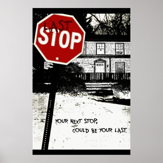 "Last Stop" Official Movie Poster (Front)