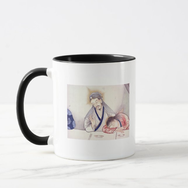 Last Supper, Christ and St John Mug (Left)