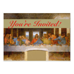 The Last Supper Invitations | Zazzle AU