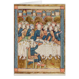 Last Supper, from 'Psautier a l'Usage de Paris