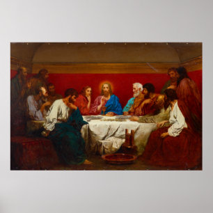 Last Supper - Henryk Siemiradzki - c1876 Poster
