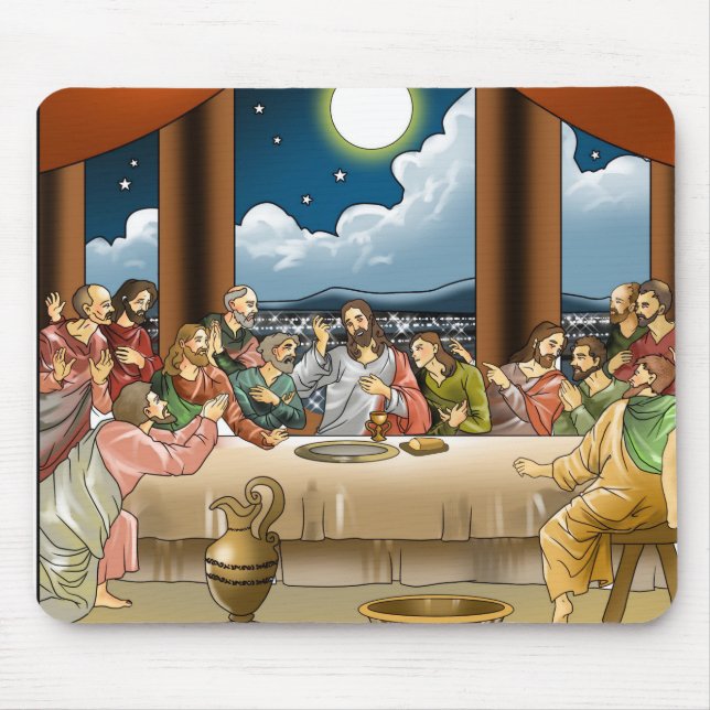 Last  Supper Mouse Pad (Front)