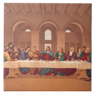 Last Supper of Jesus Christ Ceramic Tile