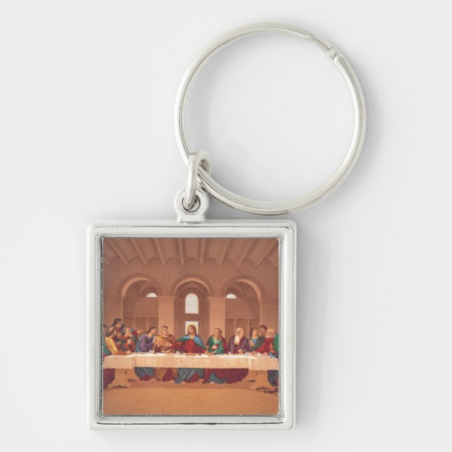 Last Supper of Jesus Christ Key Ring (Front)