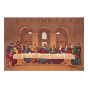 Last Supper of Jesus Christ Poster