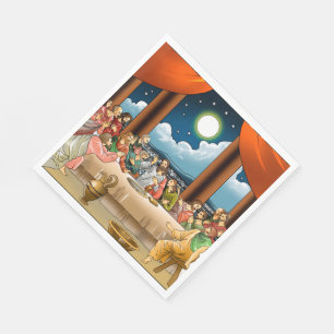 Last Supper Paper Napkins