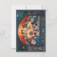 Last Supper, Prayer Card for Holy Week, Luke 22