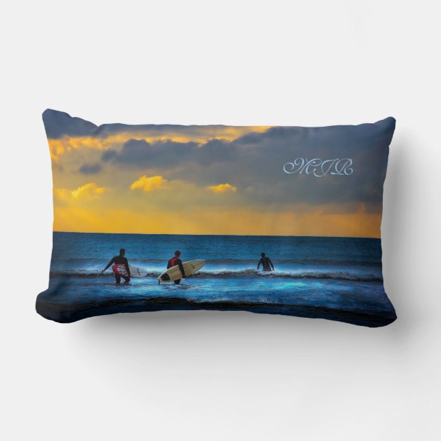 Last Surf Of The Day Lumbar Cushion (Front)