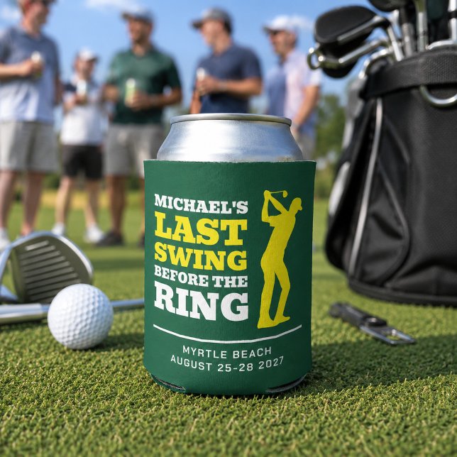 Last Swing Before the Ring Bachelor Can Coolers (Creator Uploaded)