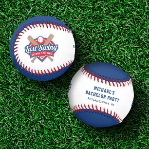 Last Swing Before the Ring Bachelor Party Baseball