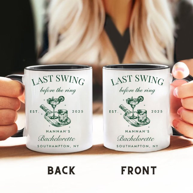 Last Swing Before The Ring Pickleball Bach Weekend Coffee Mug (Creator Uploaded)