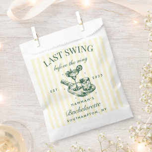 Last Swing Before The Ring Pickleball Bach Weekend Favour Bag