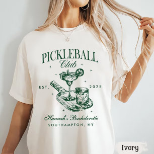Last Swing Before The Ring Pickleball Bach Weekend T-Shirt