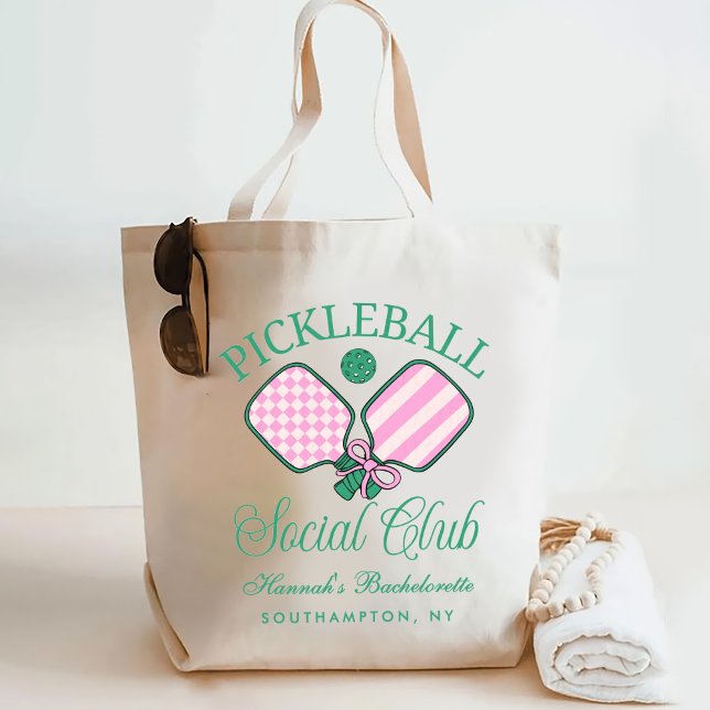 Last Swing Before The Ring Pickleball Bach Weekend Tote Bag (Creator Uploaded)