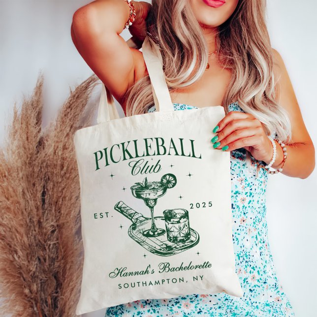 Last Swing Before The Ring Pickleball Bach Weekend Tote Bag (Creator Uploaded)