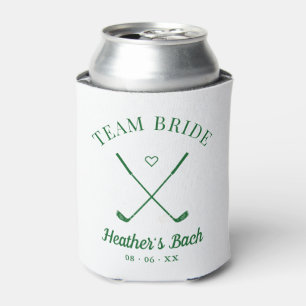 Last Swing Golf Bachelorette Can Cooler