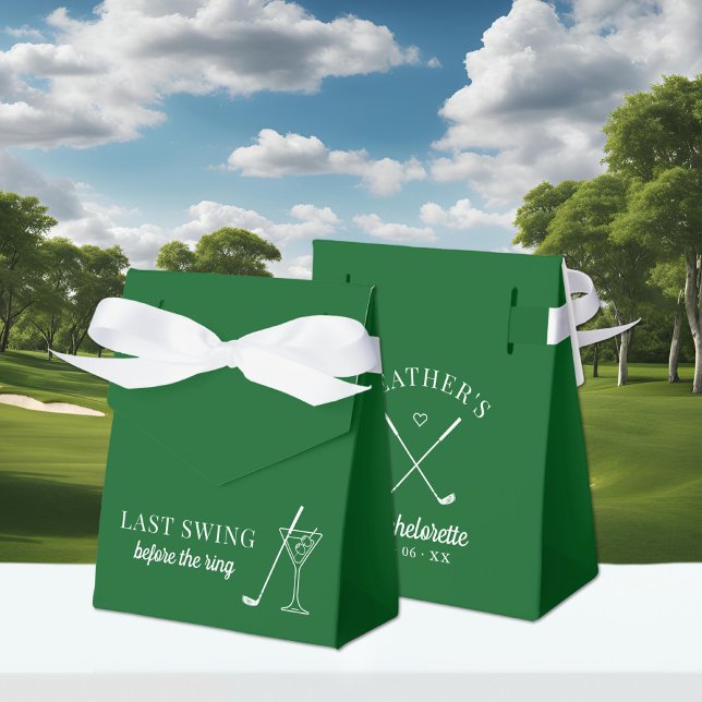 Last Swing Golf Bachelorette Favour Box (Creator Uploaded)