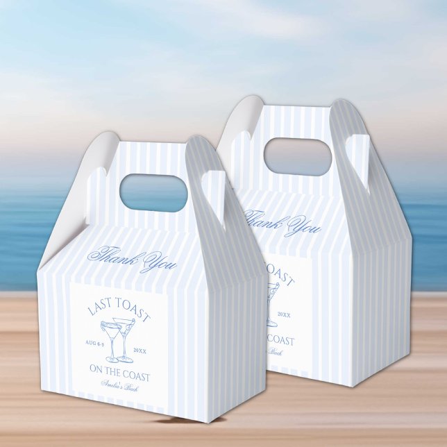 Last Toast on The Coast Bachelorette Favour Box (Creator Uploaded)