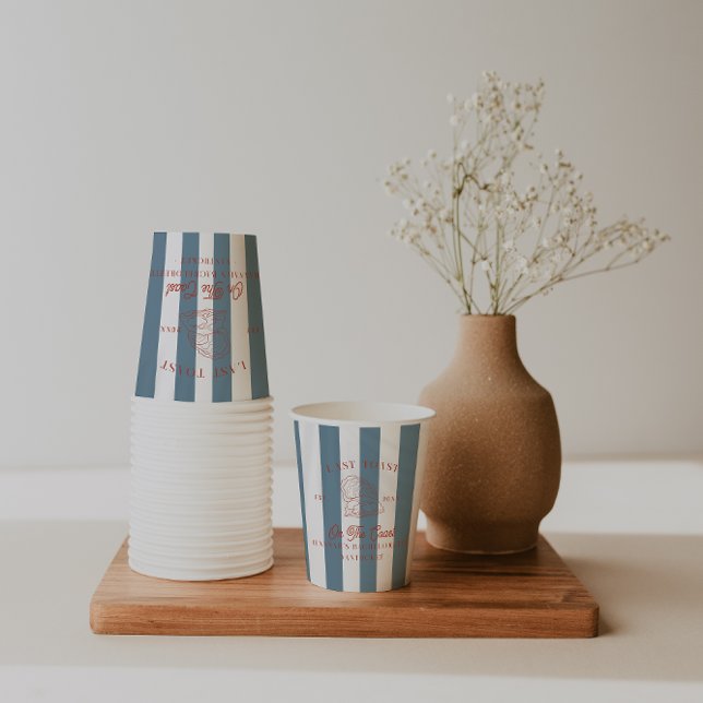 Last Toast on the Coast Bachelorette  Paper Cups (Creator Uploaded)