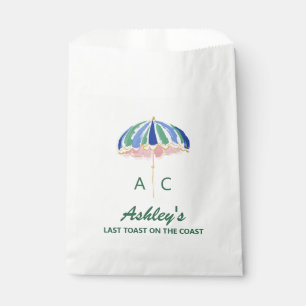 Last Toast on the Coast Bachelorette Party Favour Bag