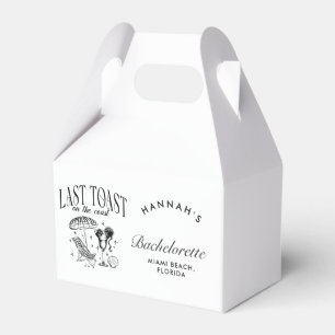 Last Toast on the Coast Bachelorette Party Favour Box
