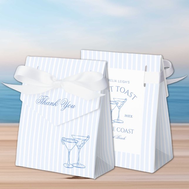 Last Toast on The Coast Bachelorette Weekend Favour Box (Creator Uploaded)