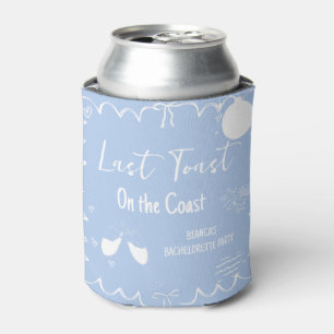 Last Toast on the Coast Bachelorette Weekend Party Can Cooler