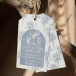 Last Toast On The Coast Beach Bachelorette Party Gift Tags<br><div class="desc">Add a touch of coastal charm to your bachelorette party with our Last Toast On The Coast Beach Bachelorette Party Gift Tags. Perfect for coastal grandma beach bachelorette celebrations and last toast on the coast events, these tags feature a dusty baby blue hue that complements your coastal bachelorette theme. Ideal...</div>