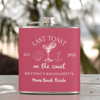 Last Toast On The Coast Beach Bachelorette Party