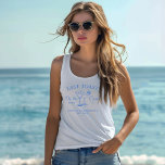 Last Toast on the coast Beach Bachelorette party  Singlet<br><div class="desc">Get ready to make waves with this adorable bachelorette party shirt! Whether you're hitting the beach or painting the town red, this tank top is the perfect accessory for your last celebration on the coast before tying the knot. With its fun and catchy slogan, "Last Toast on the Coast, "...</div>