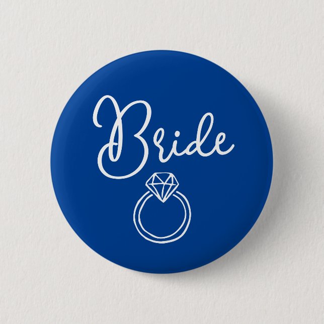 Last Toast on the Coast Bride Button (Front)