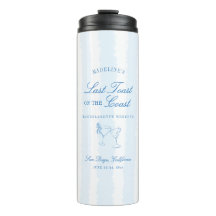 Last Toast on the Coast Drawn Stripes Bachelorette