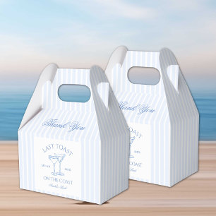 Last Toast on The Coast Floral Bachelorette Favour Box