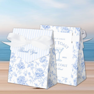 Last Toast on The Coast Floral Bachelorette Favour Box