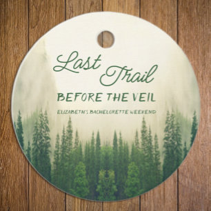 Last Trail Before The Veil Bachelorette Favour Tags