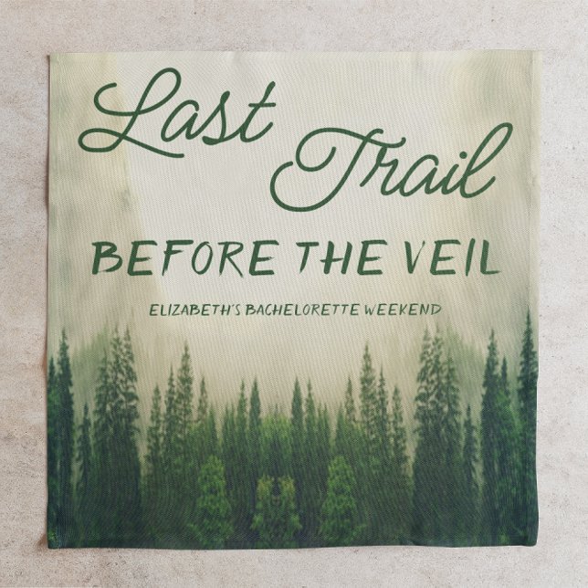 Last Trail Before The Veil Bachelorette Tapestry (Creator Uploaded)