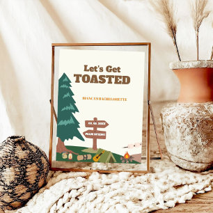 Last Trail Before The Veil let's get toasted Sign 