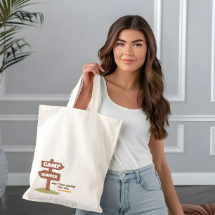 Last Trail efore the veil Camping Bachelorette Tote Bag