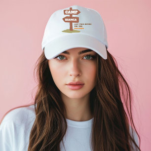 Last Trail efore the veil Camping Bachelorette Trucker Hat