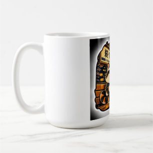 Last Train Cat Mug Japanese Station Night Art