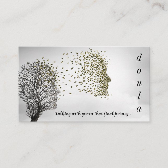 last transition doula business card (Front)