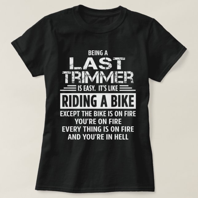 Last Trimmer T-Shirt (Design Front)