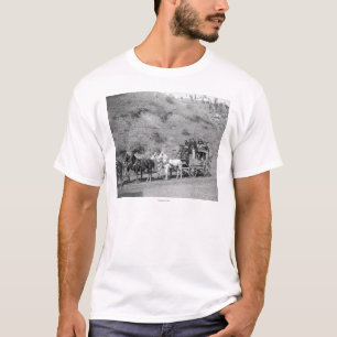 Last Trip of the "Deadwood Coach" Photograph T-Shirt